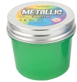 Slime Time - Portable Slime Sets in Neon, Metallic, or Tie Dye - 5.5oz Container