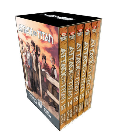 Attack On Titan Manga Box Sets- Choose Volume -New