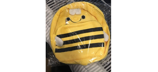 Bumblebee Theme Book Bag Toddler Size- New