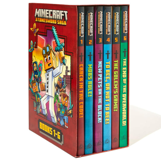 Minecraft Stonesword Saga Chapter Book Boxed Set