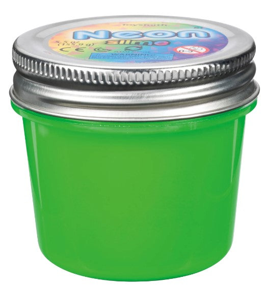 Slime Time - Portable Slime Sets in Neon, Metallic, or Tie Dye - 5.5oz Container