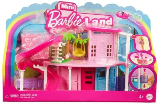 Barbie Mini BarbieLand Doll House Sets, Mini Dreamhouse Surprise Doll- New