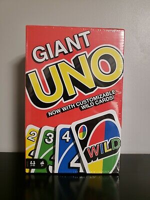 MATTEL GAMES UNO: Classic Giant Uno Cards