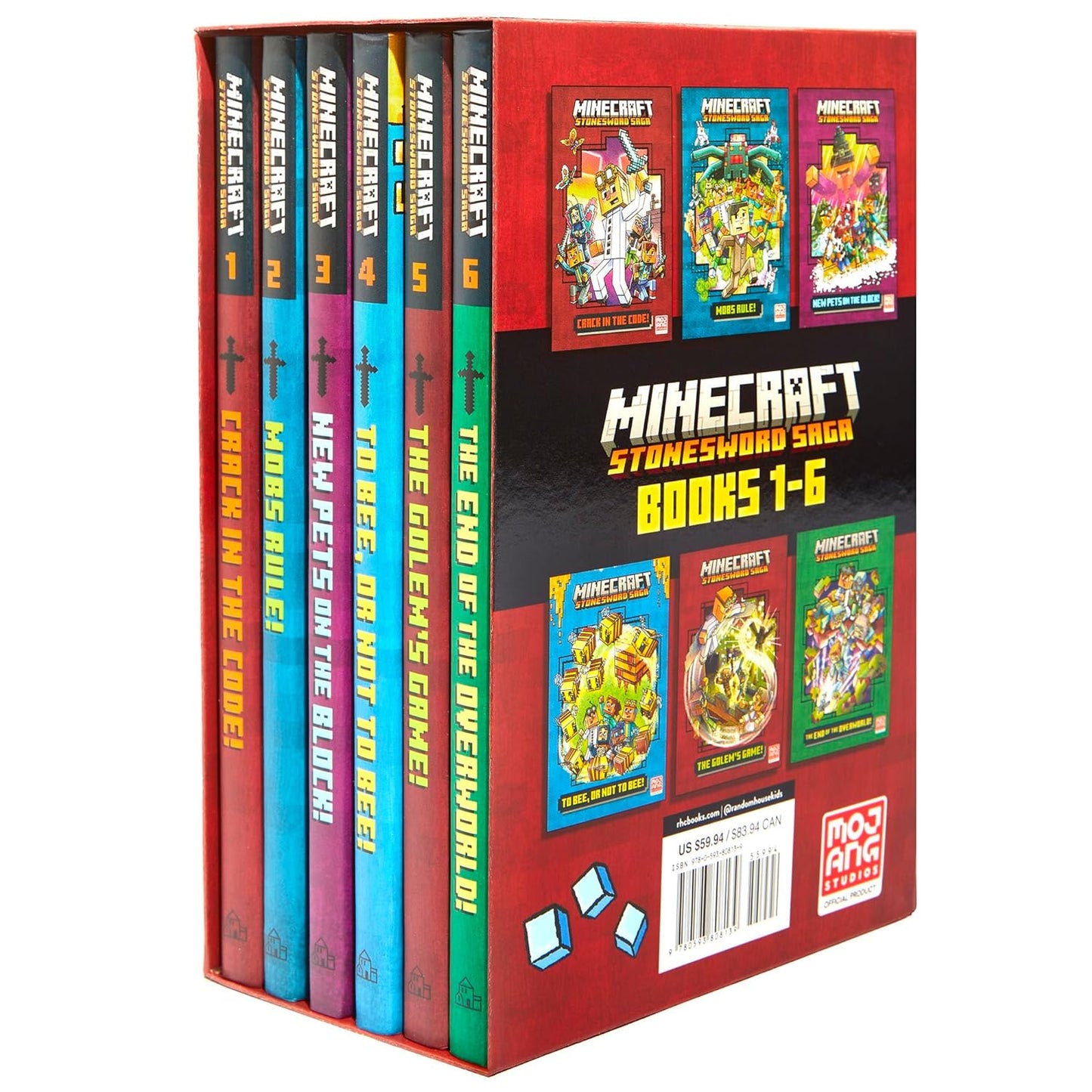 Minecraft Stonesword Saga Chapter Book Boxed Set