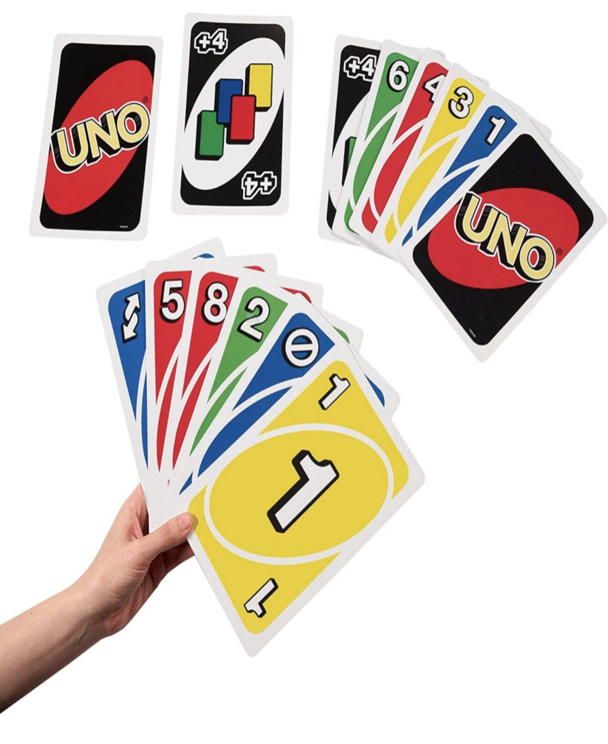 MATTEL GAMES UNO: Classic Giant Uno Cards