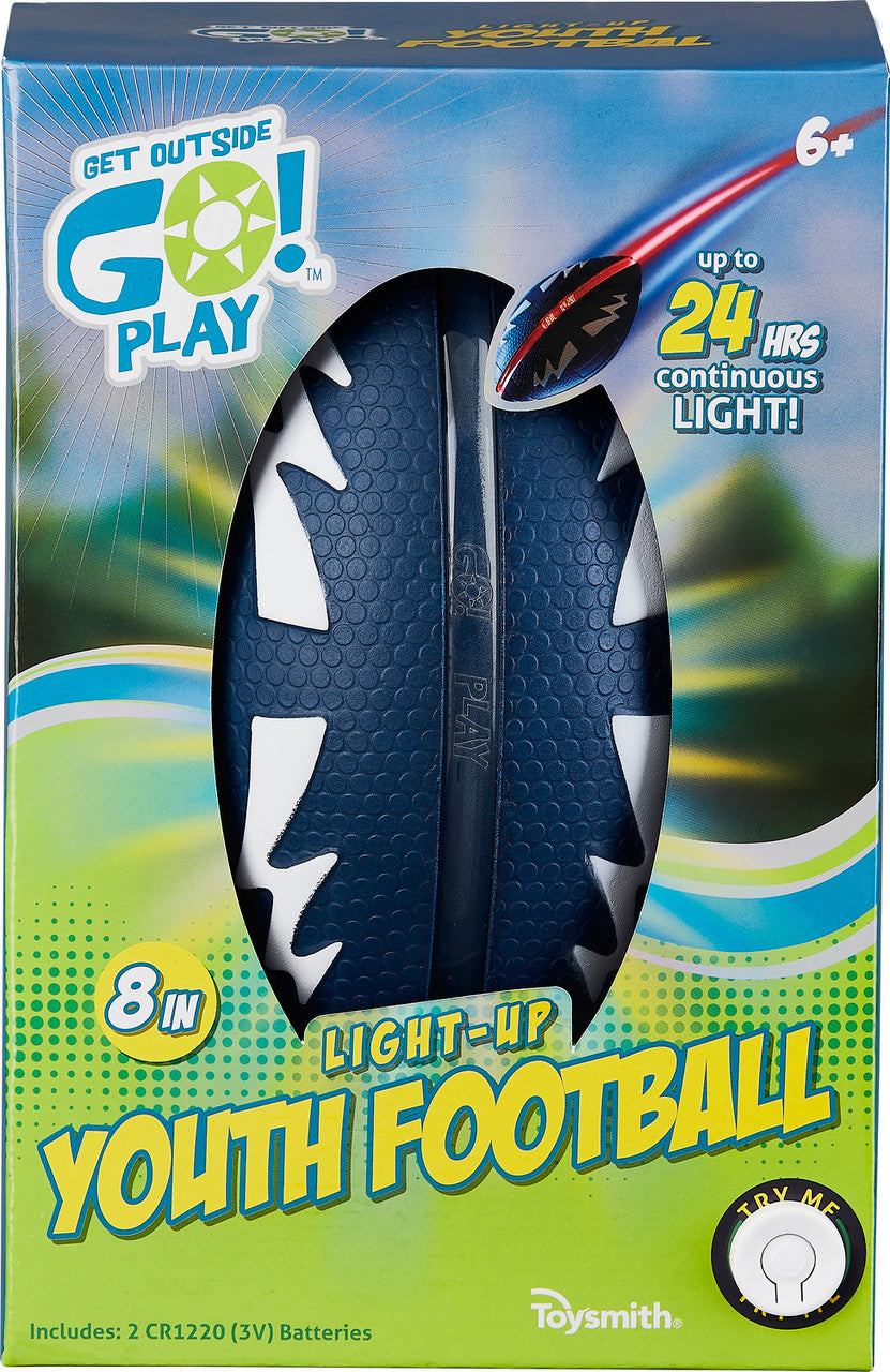 8 IN Light-Up Youth Football- Foam-New