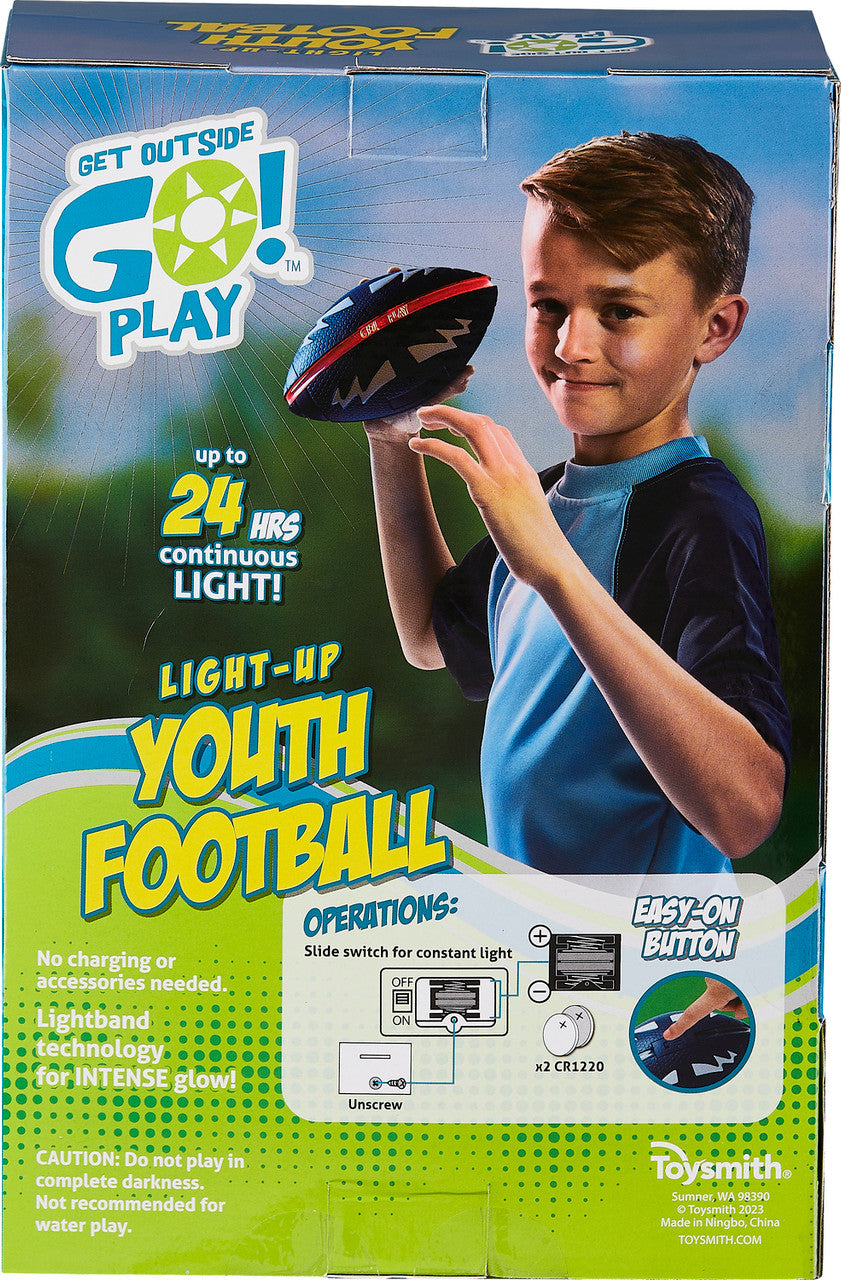 8 IN Light-Up Youth Football- Foam-New