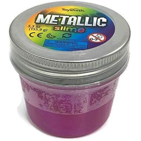 Slime Time - Portable Slime Sets in Neon, Metallic, or Tie Dye - 5.5oz Container