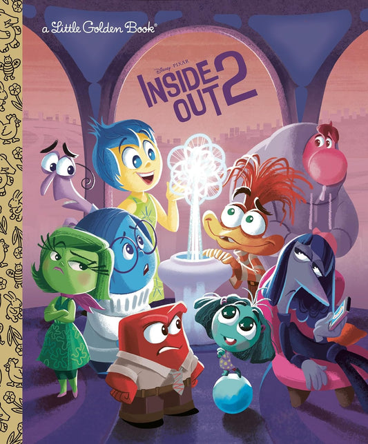 Little Golden Book Disney/Pixar Inside Out 2 Little Golden Book, (Hardcover)
