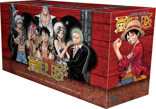 One Piece Box Set 4: Dressrosa to Reverie: Volumes 71-90 with Premium (4)